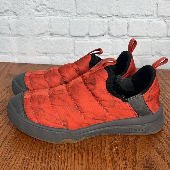 THIRTY TWO MENS Quilted & Fleece Lined THE LOUNGER SLIPPER SHOES EUC size 5 - Picture 3 of 10